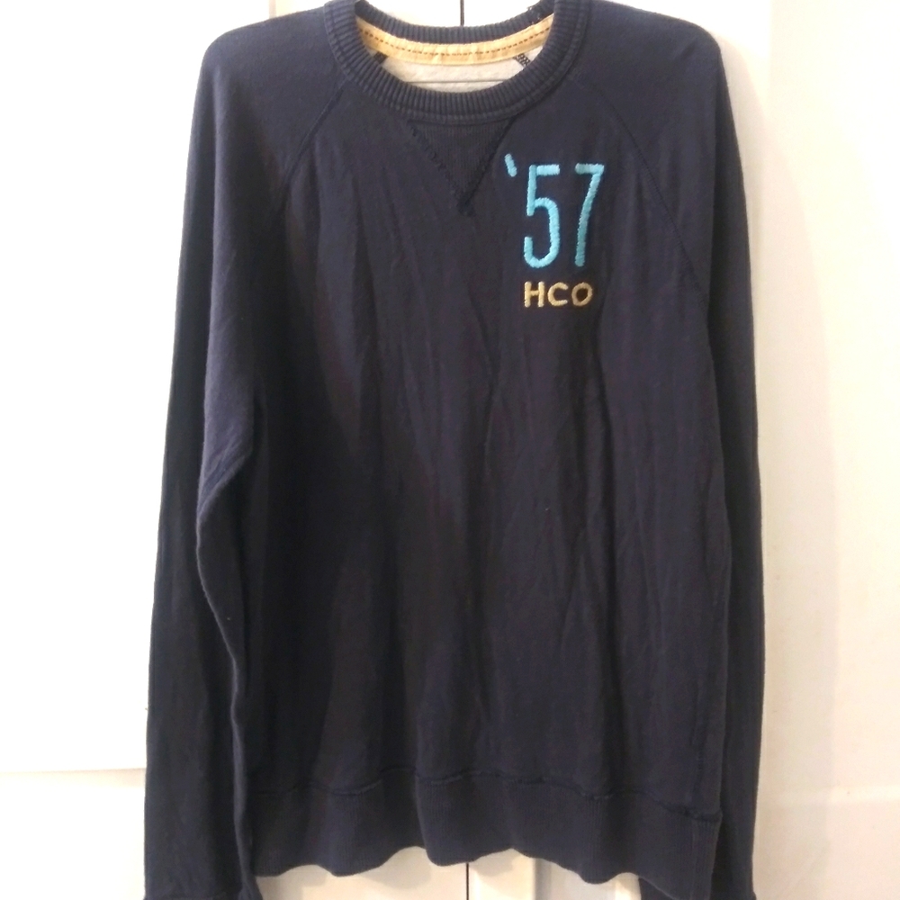 Hollister '57 HCO Men Long Sleeve Sweater Sz XL